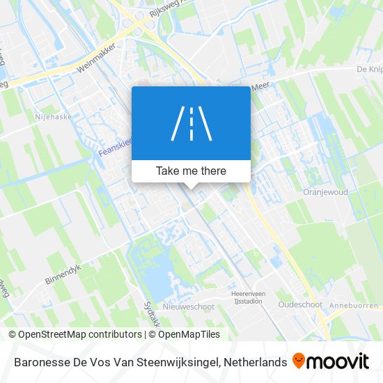 Baronesse De Vos Van Steenwijksingel Karte