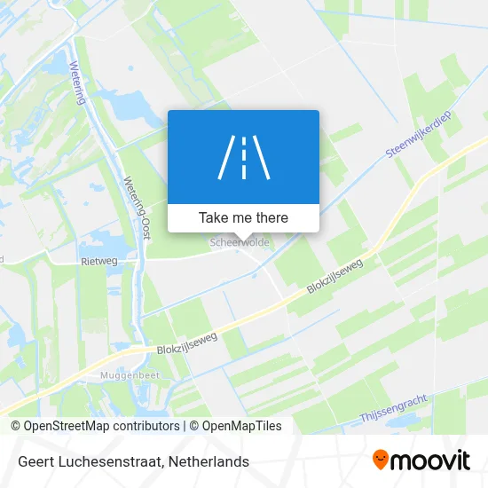 Geert Luchesenstraat map