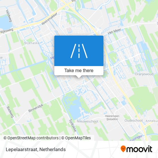 Lepelaarstraat map