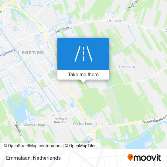 Emmalaan map