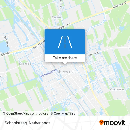 Schoolsteeg map