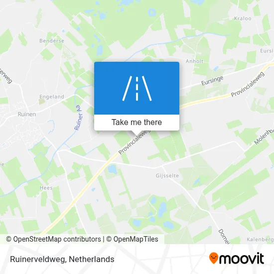Ruinerveldweg map