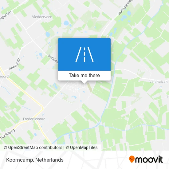 Koorncamp map