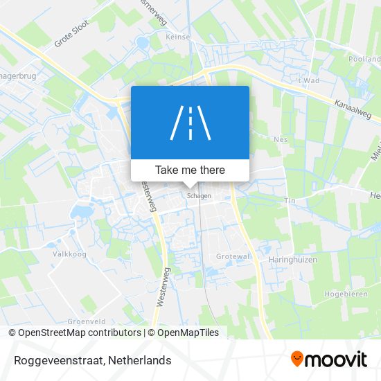 Roggeveenstraat map