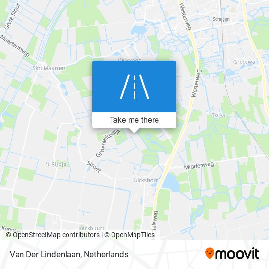 Van Der Lindenlaan map