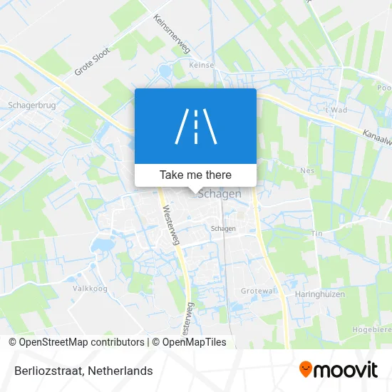 Berliozstraat map