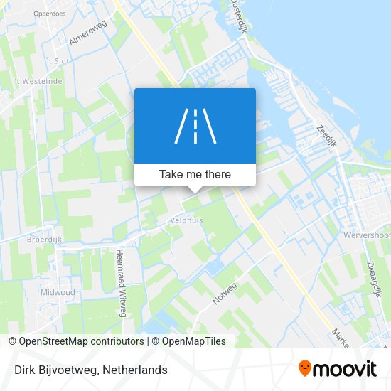 Dirk Bijvoetweg map