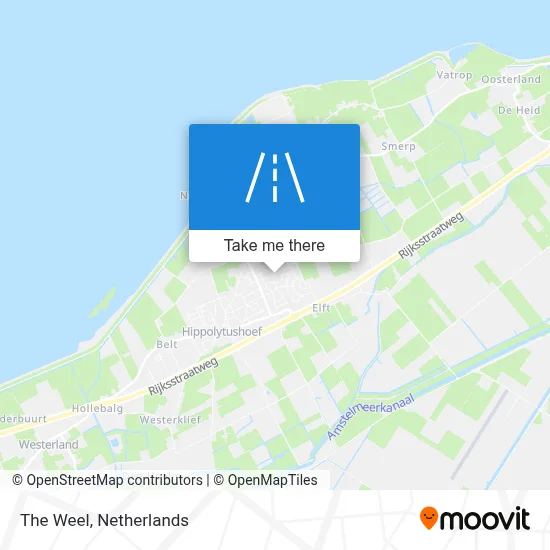 De Weel map
