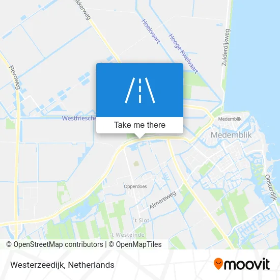 Westerzeedijk map
