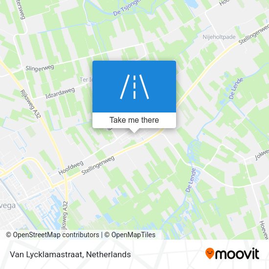 Van Lycklamastraat map