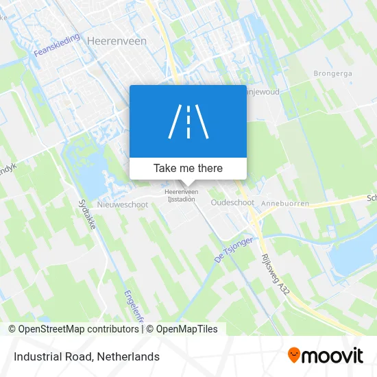 Industrieweg map
