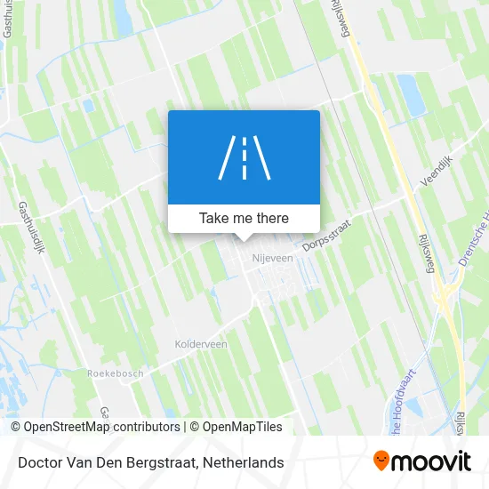 Doctor Van Den Bergstraat map