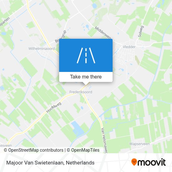 Majoor Van Swietenlaan map
