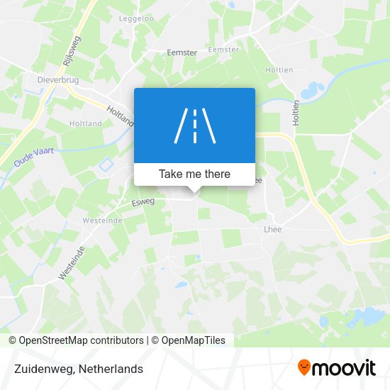 Zuidenweg map