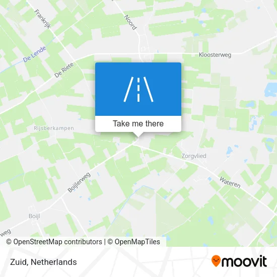 Zuid map