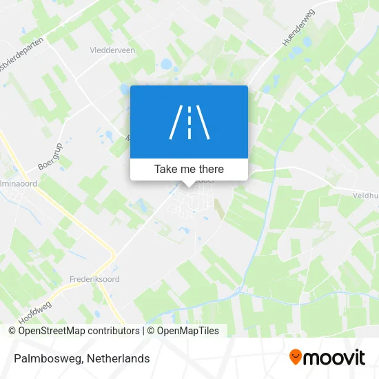 Palmbosweg map