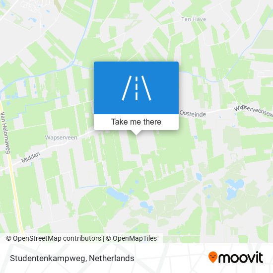 Studentenkampweg map