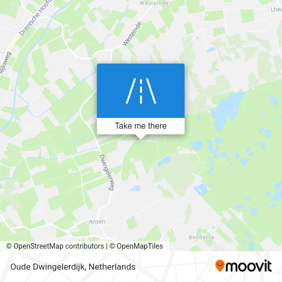Oude Dwingelerdijk map