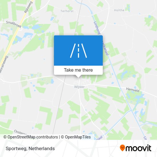 Sportweg map