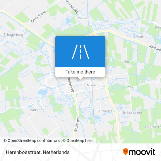 Herenbosstraat Karte