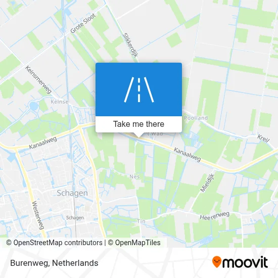 Burenweg map