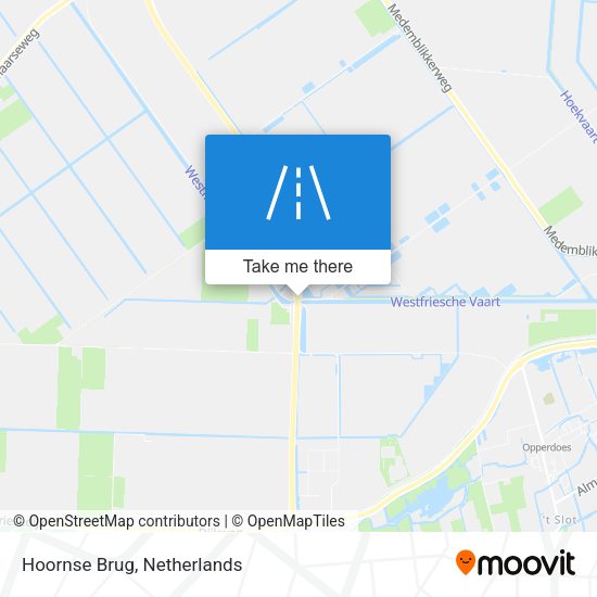 Hoornse Brug map