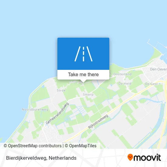 Bierdijkerveldweg map