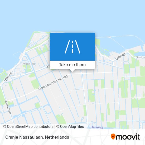 Oranje Nassaulaan map