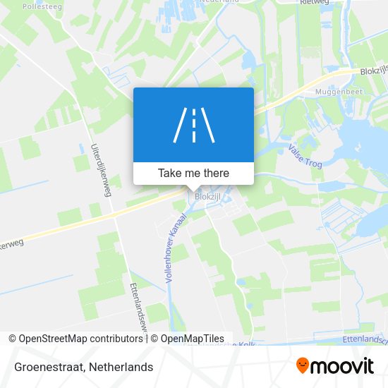 Groenestraat map