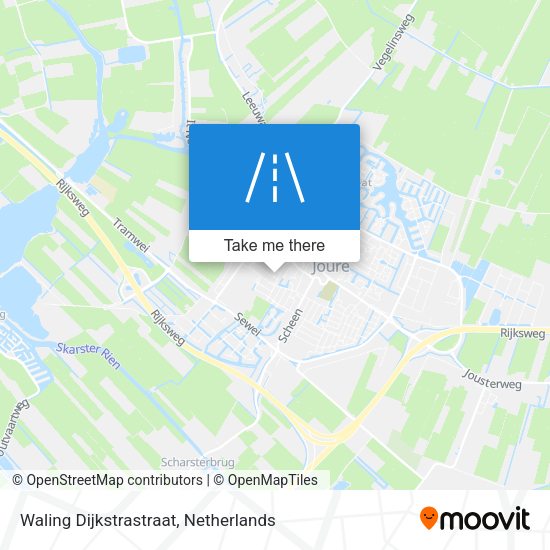Waling Dijkstrastraat map