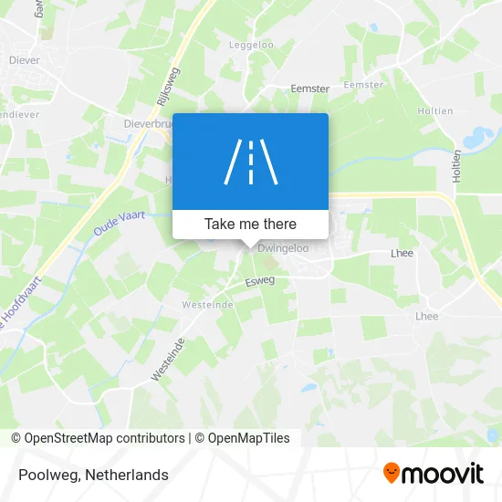 Poolweg map