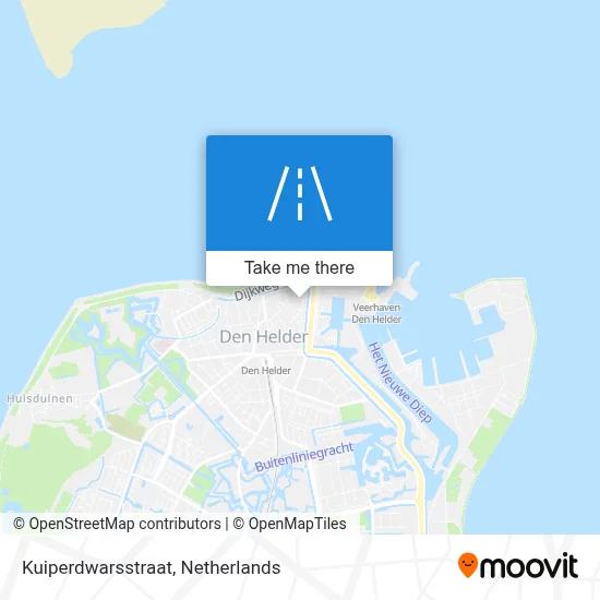 Kuiperdwarsstraat map