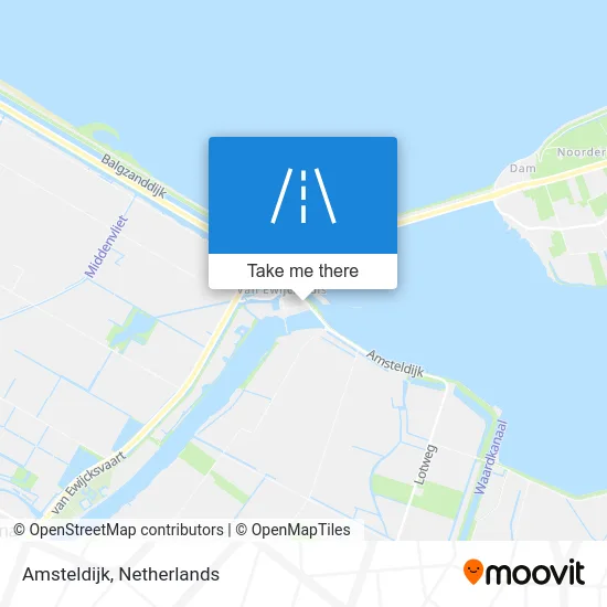 Amsteldijk Karte
