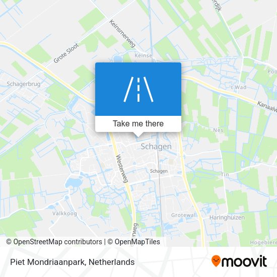 Piet Mondriaanpark map