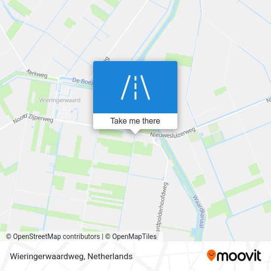 Wieringerwaardweg map