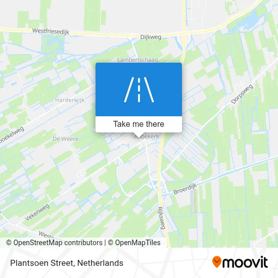 Plantsoenstraat map