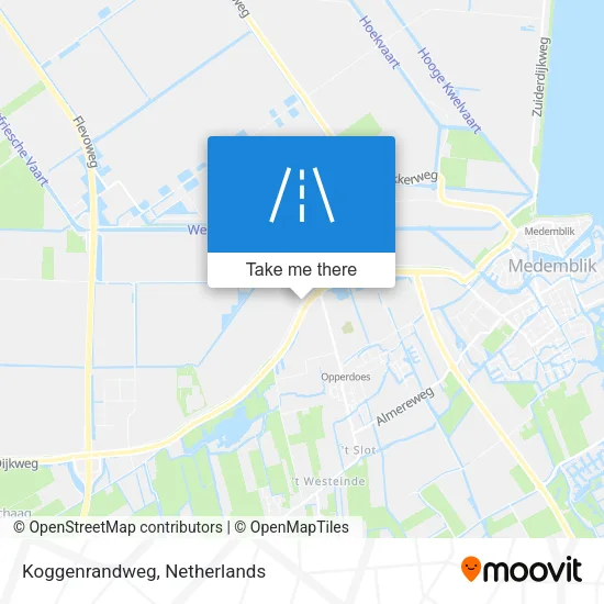 Koggenrandweg map
