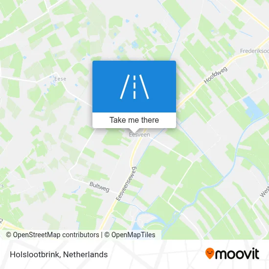 Holslootbrink map
