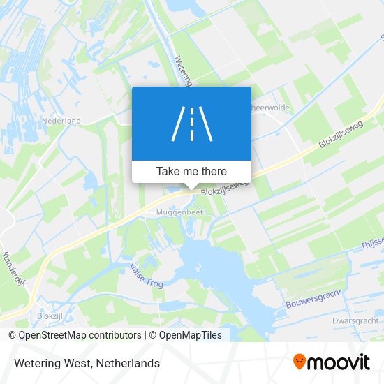 Wetering West map