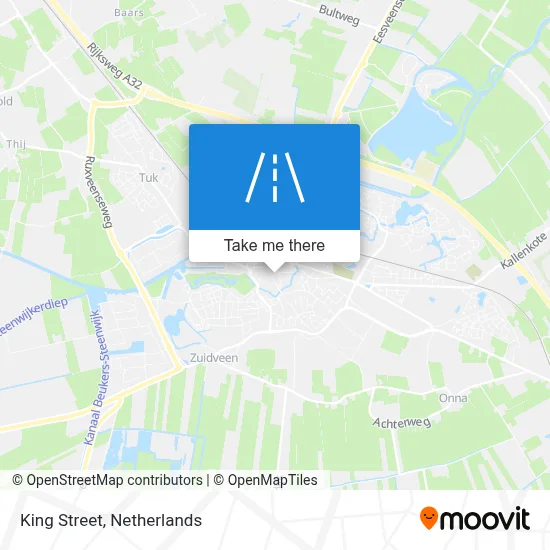 Koningstraat map