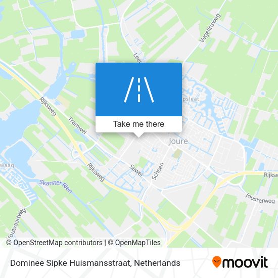 Dominee Sipke Huismansstraat map