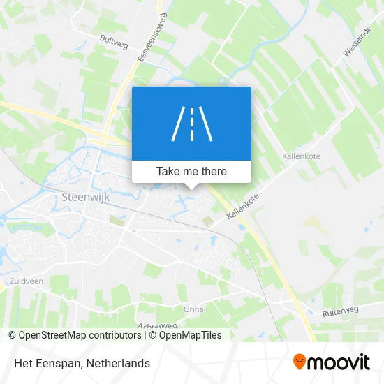 Het Eenspan map