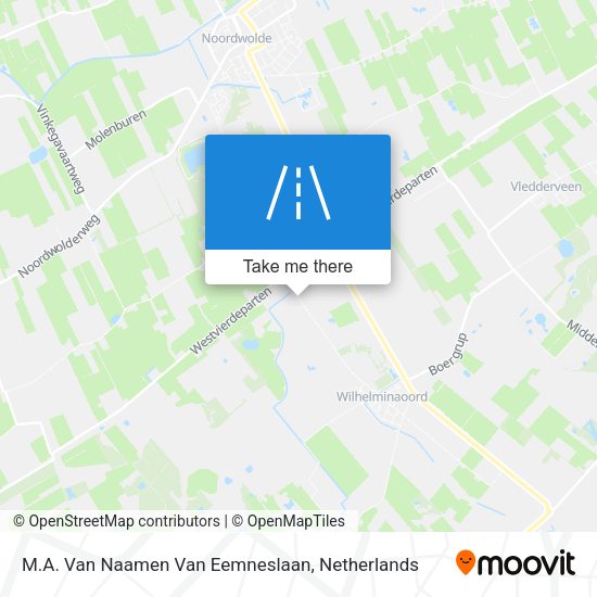 M.A. Van Naamen Van Eemneslaan map