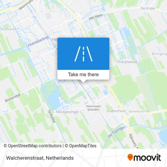 Walcherenstraat map