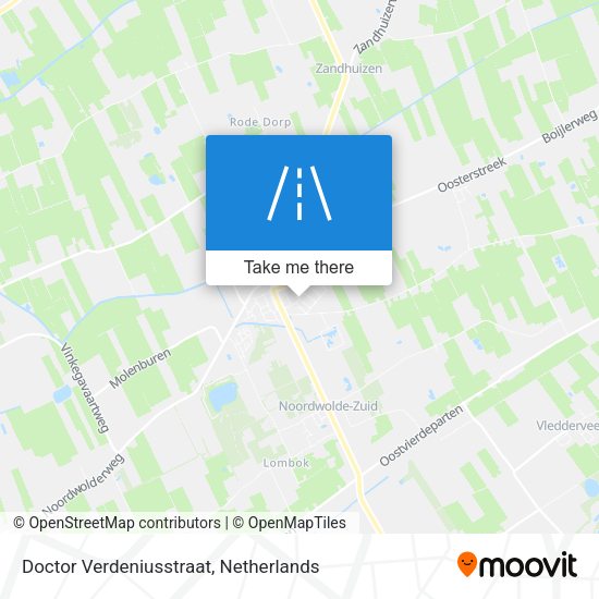 Doctor Verdeniusstraat map