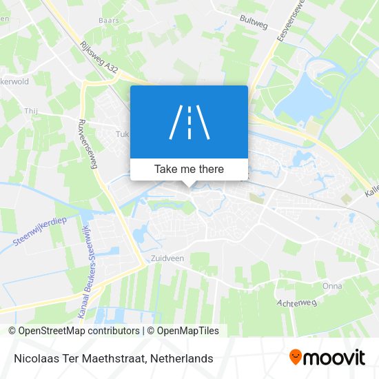 Nicolaas Ter Maethstraat map