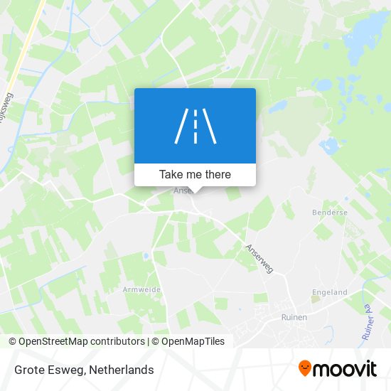 Grote Esweg map