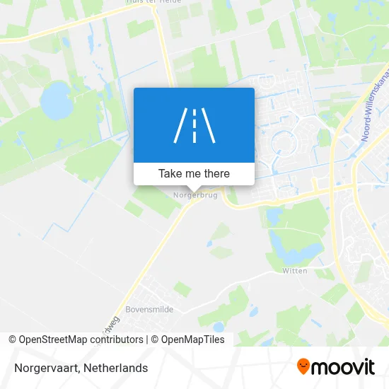 Norgervaart map