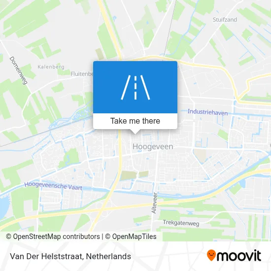 Van Der Helststraat map