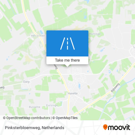 Pinksterbloemweg map